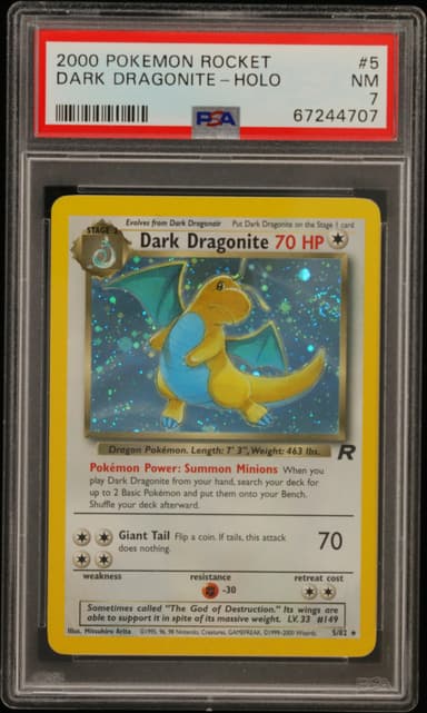 Dark Dragonite-Holo