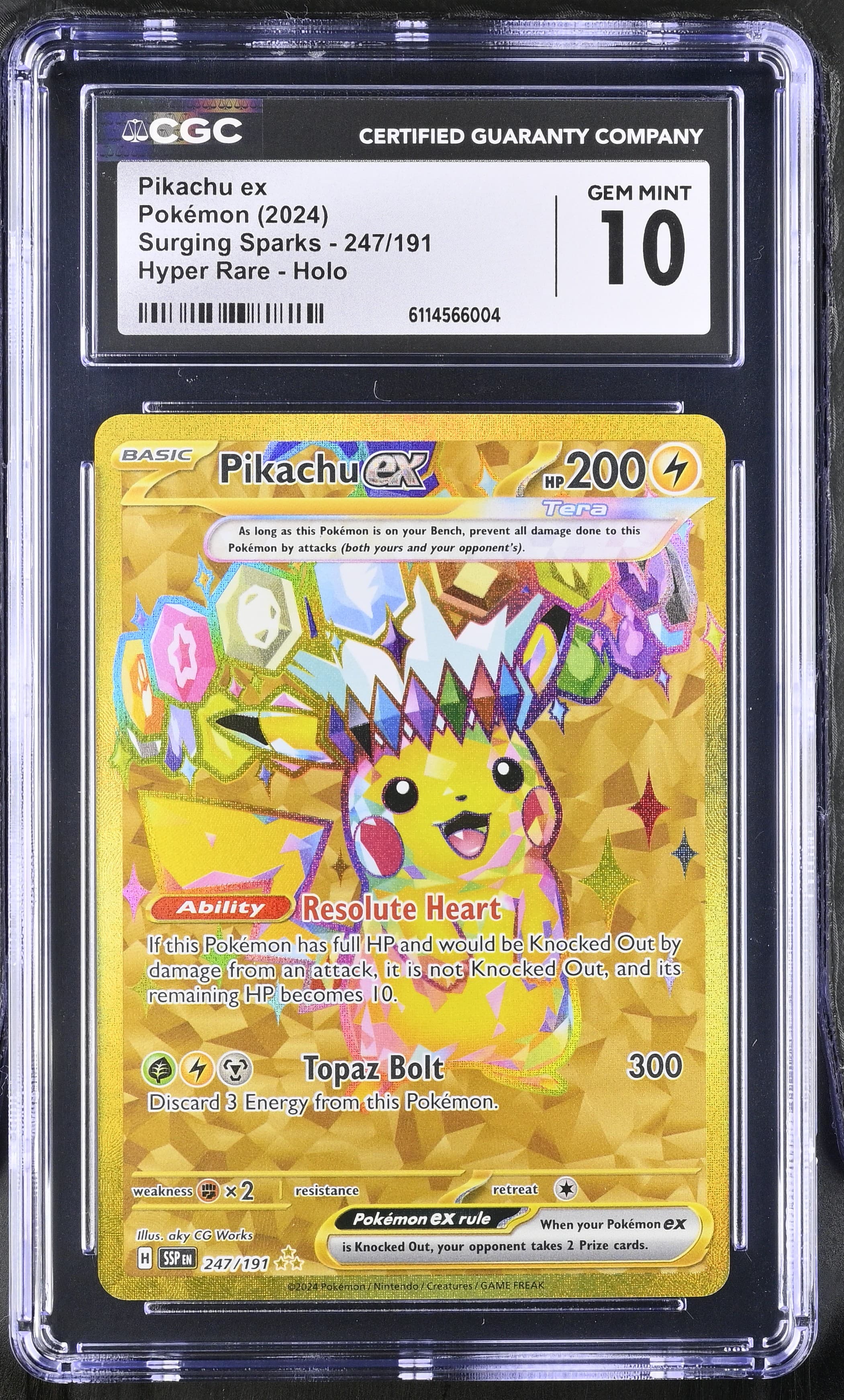 Pikachu ex