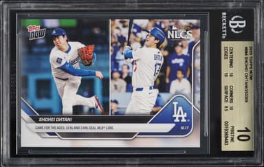 Topps Now Shohei Ohtani #884