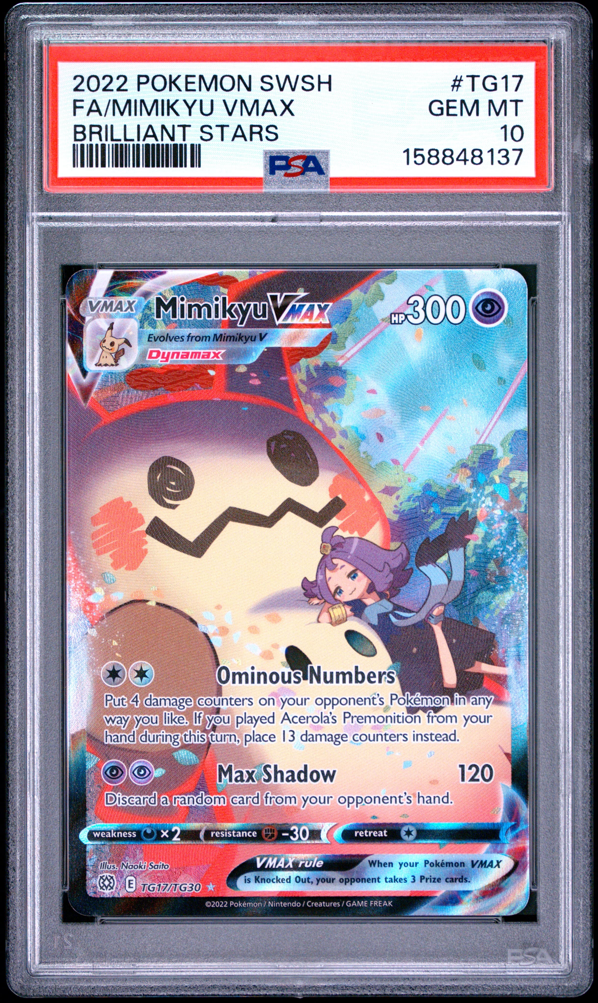 Full Art/Mimikyu Vmax