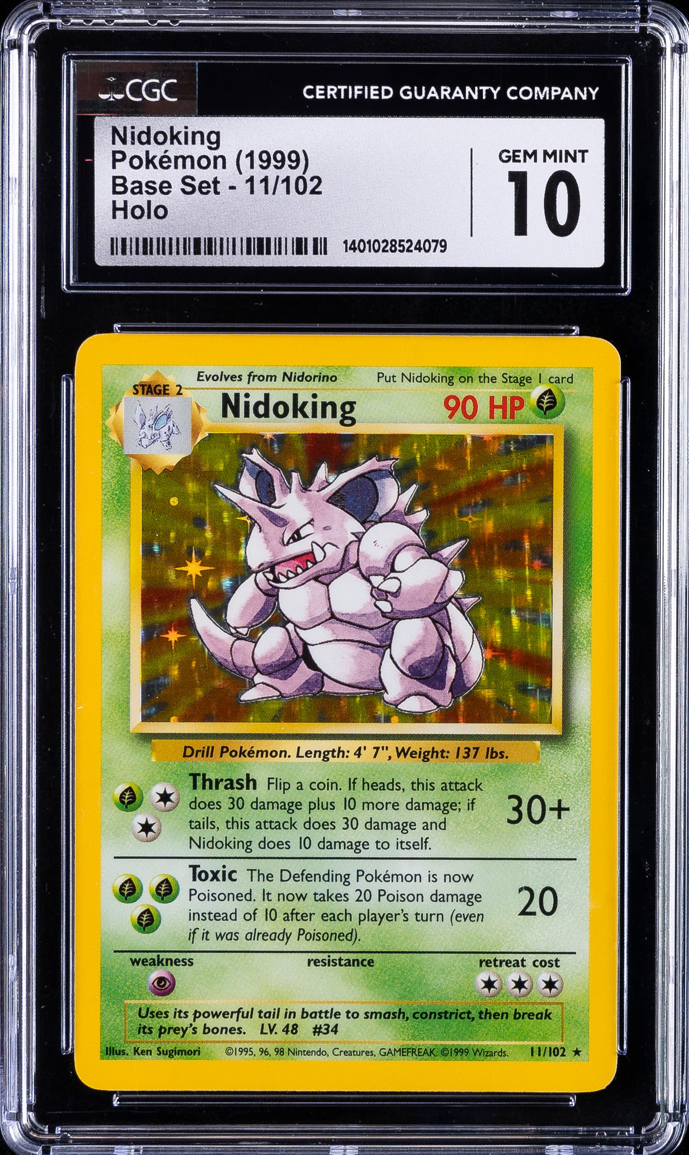 Nidoking-Holo