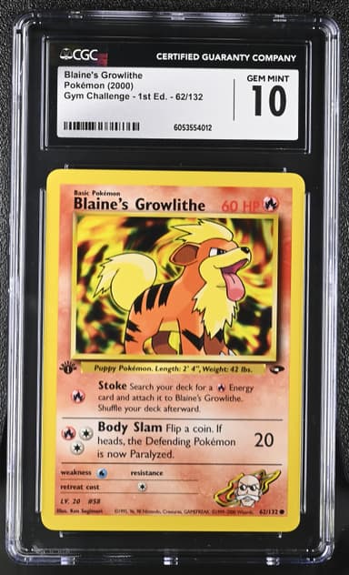 Blaine's Growlithe