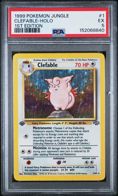 Clefable-Holo 1st Edition
