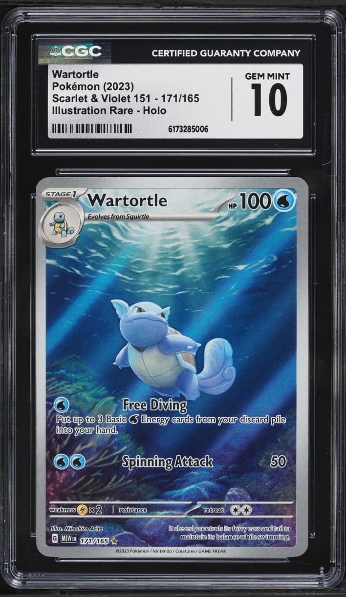 Pokemon Scarlet & Violet 151 IR Wartortle #171