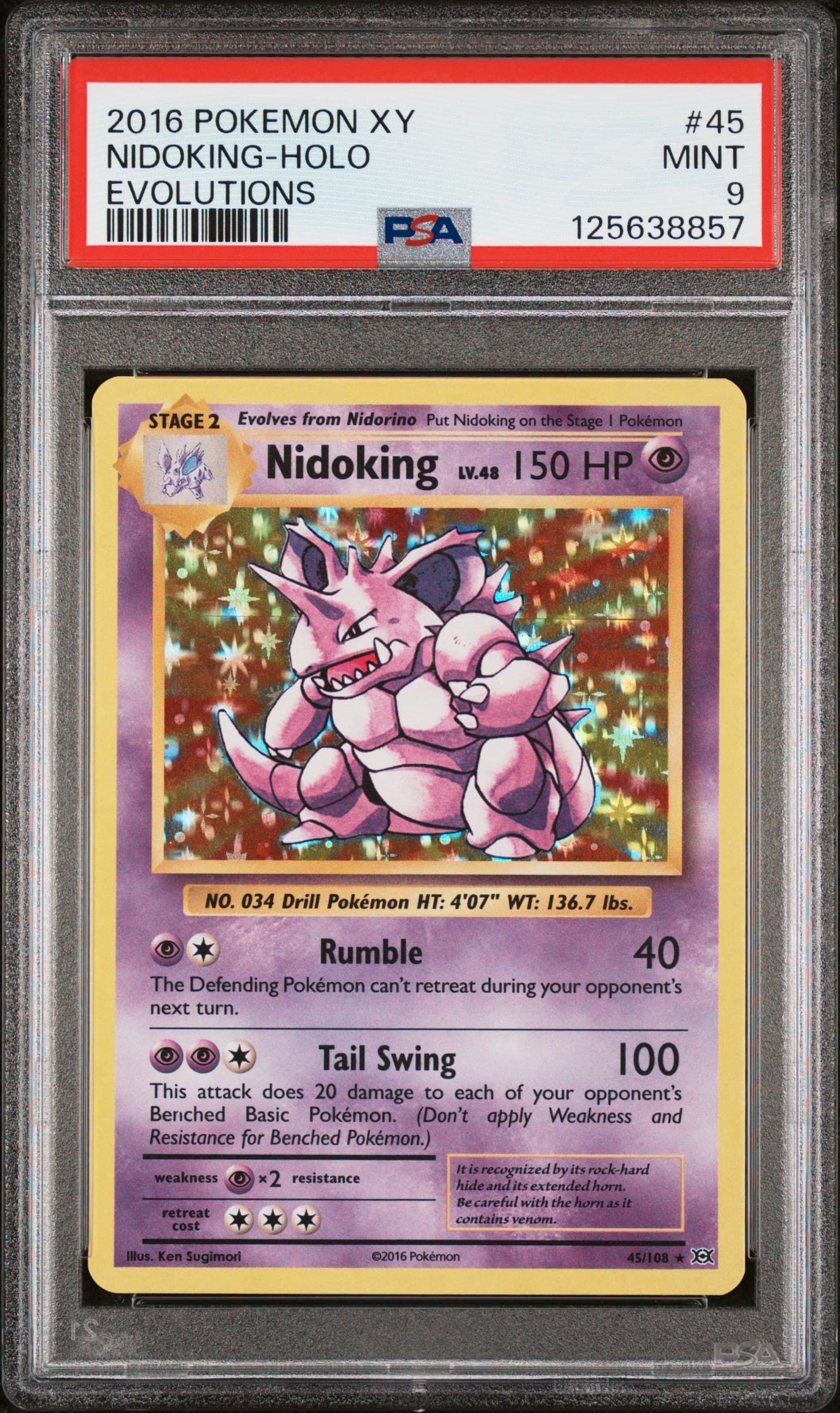 Nidoking-Holo