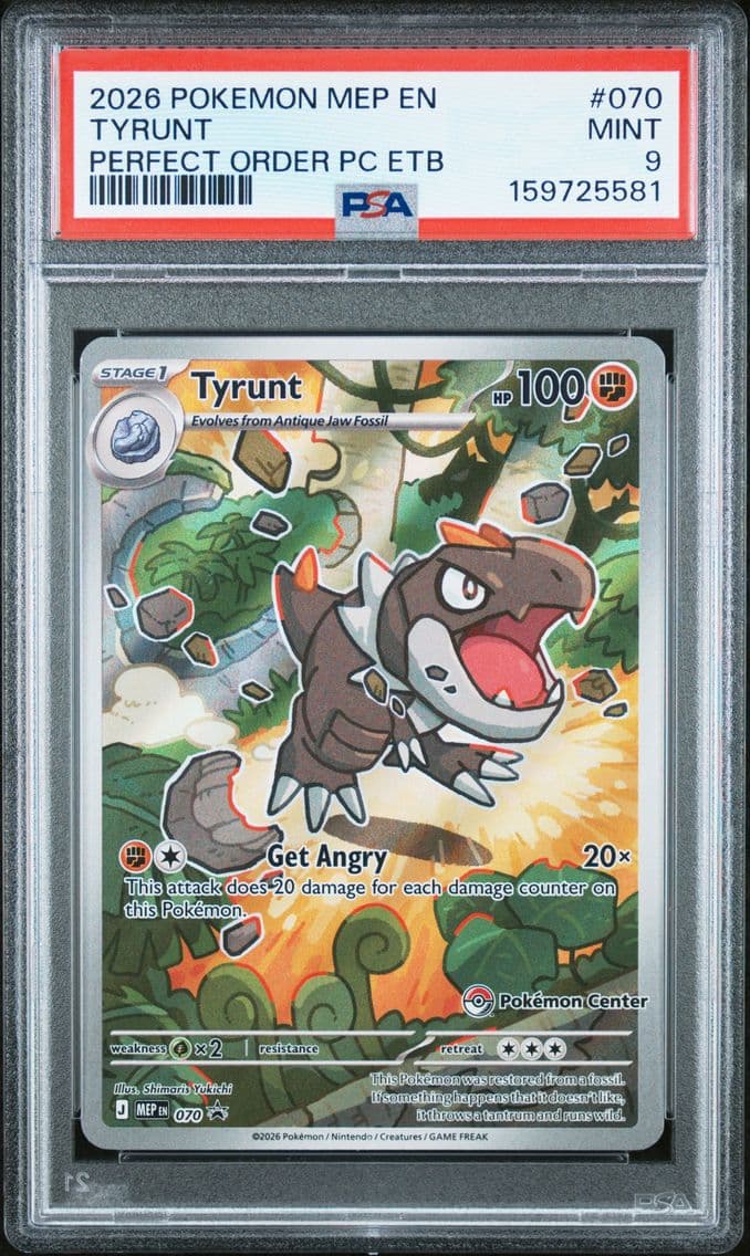2026 #070 Tyrunt PSA 9 Mep EN-Me