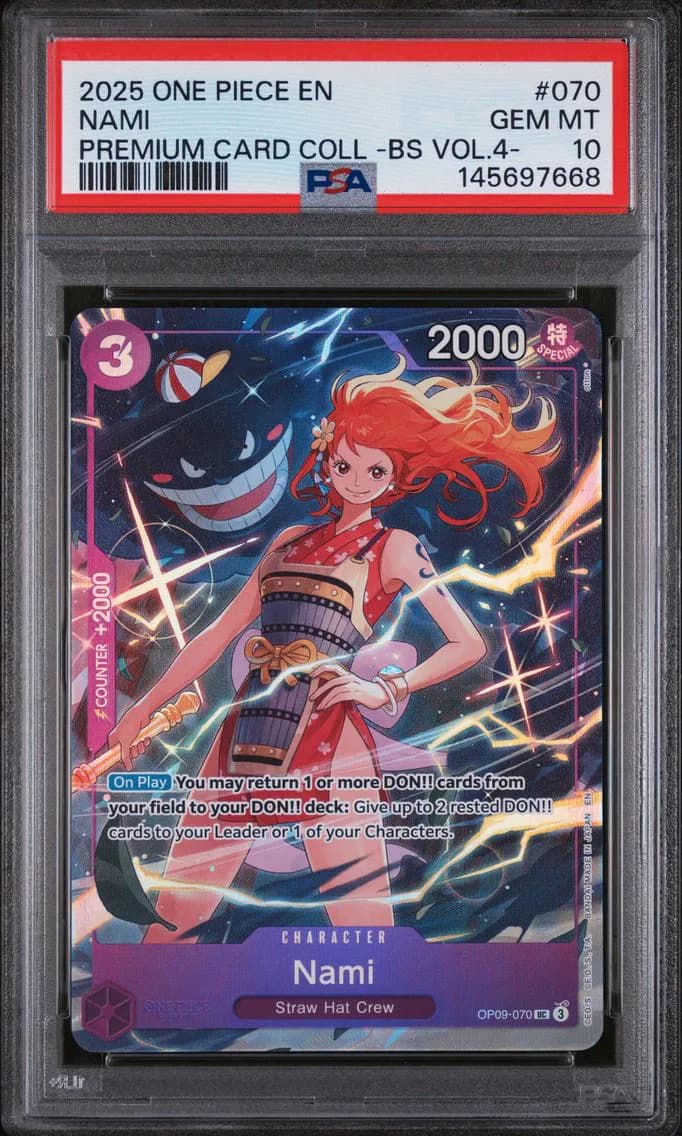 2025 #070 Nami PSA 10 One Piece 