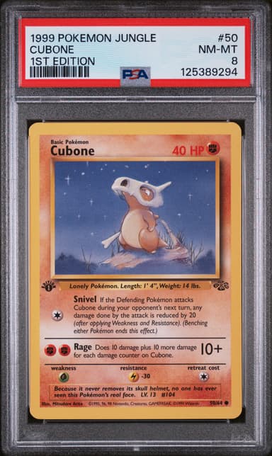 Cubone 1st Edition
