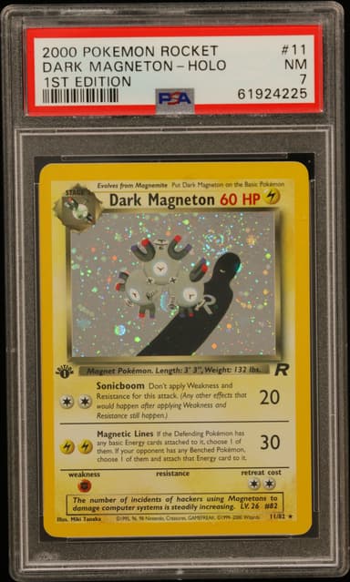 Dark Magneton-Holo 1st Edition
