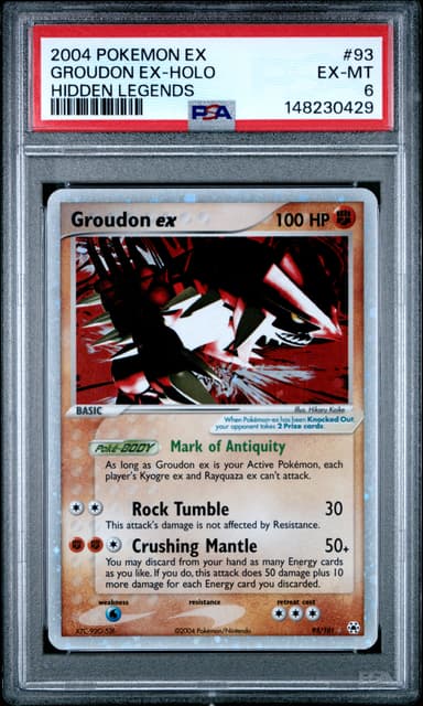 Groudon EX-Holo