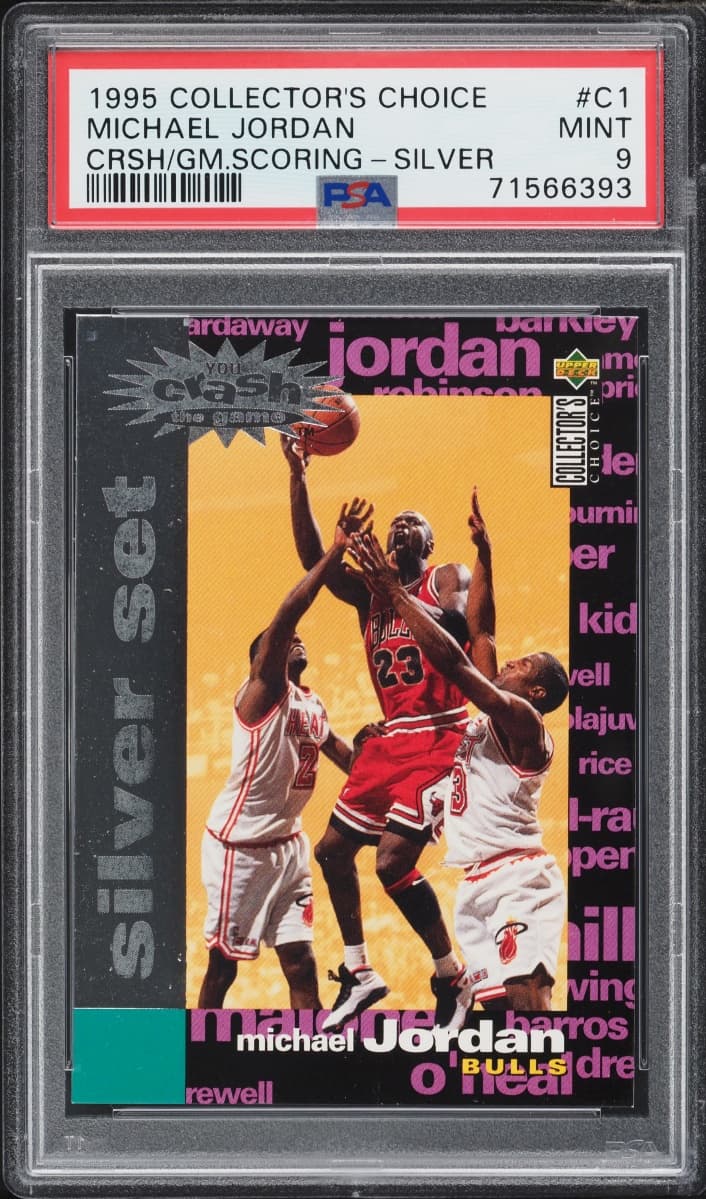 Collector's Choice Crash The Game Silver Set Michael Jordan #C1