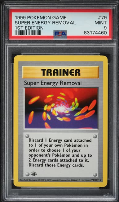 Super Energy Removal 1st Edition