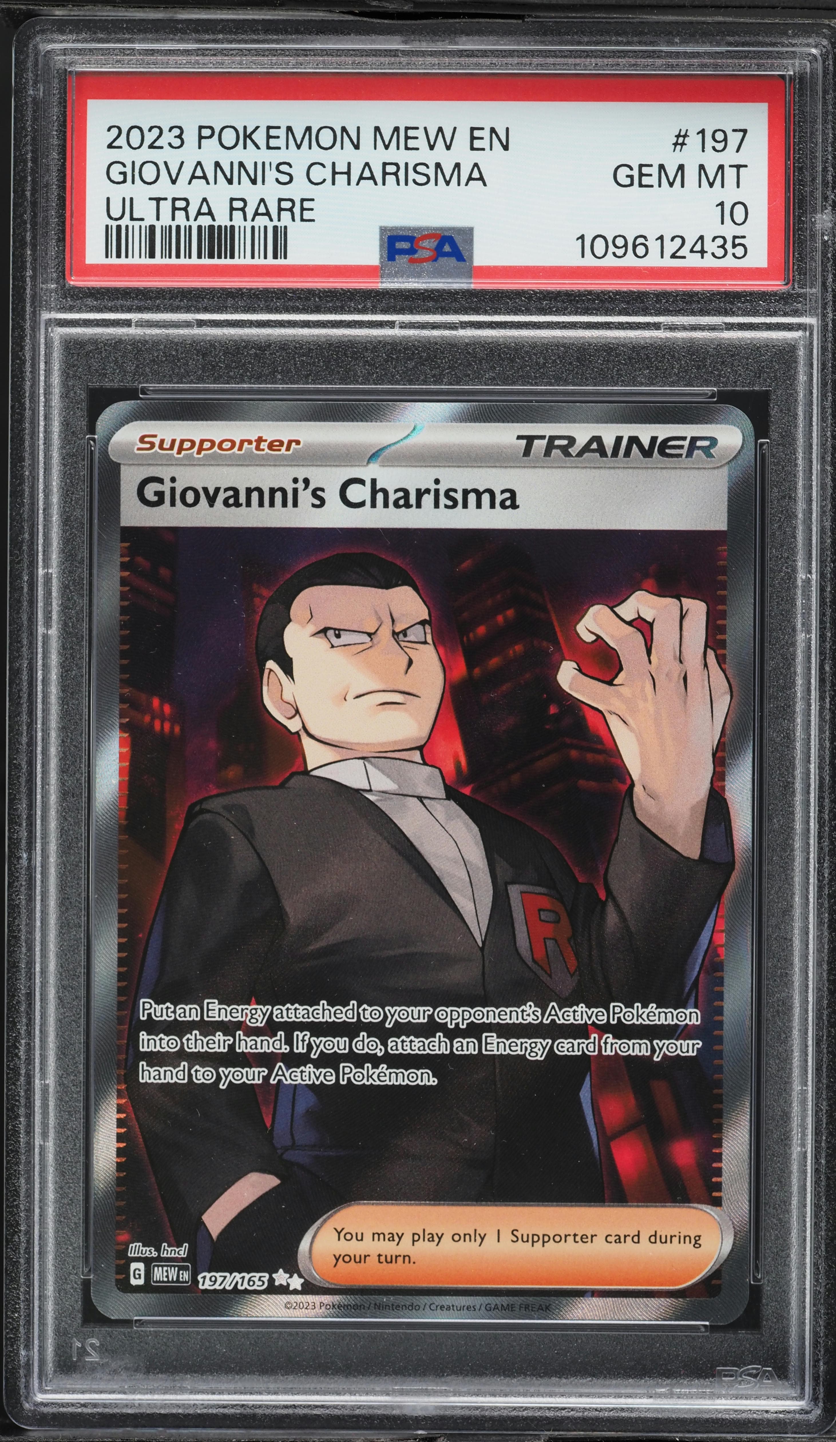 Giovanni's Charisma