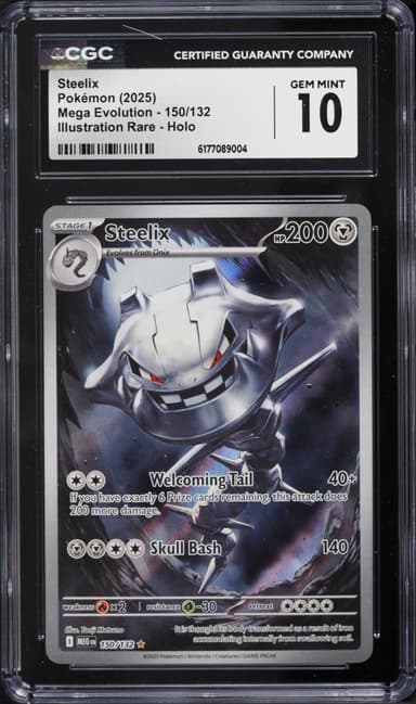 Pokemon Mega Evolution IR Steelix #150