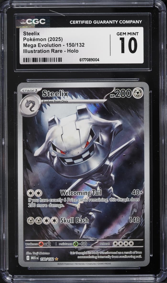 Pokemon Mega Evolution IR Steelix #150