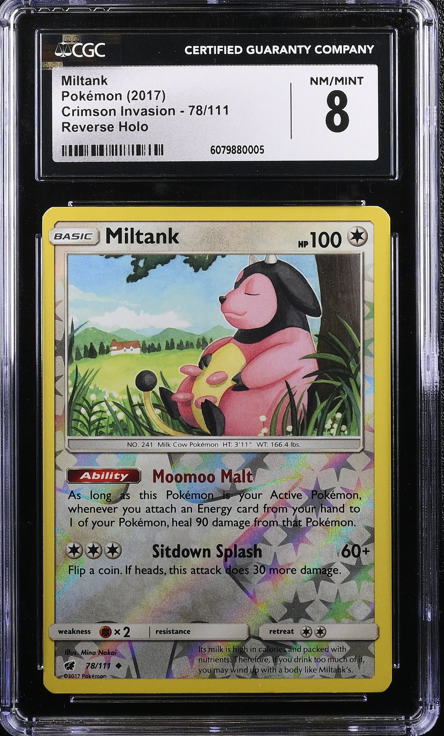 Miltank Reverse Holo