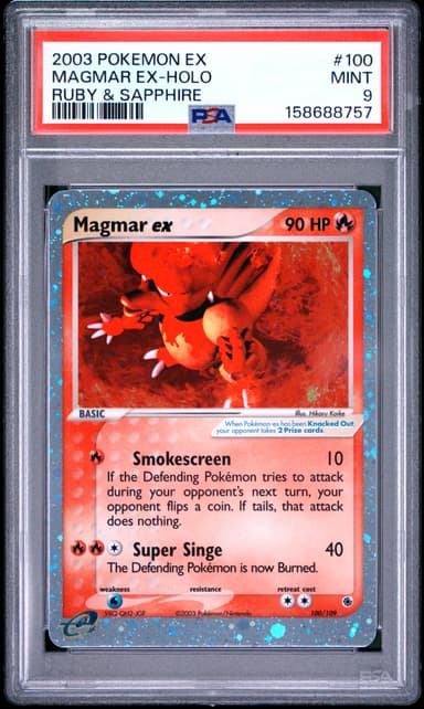 Magmar EX-Holo