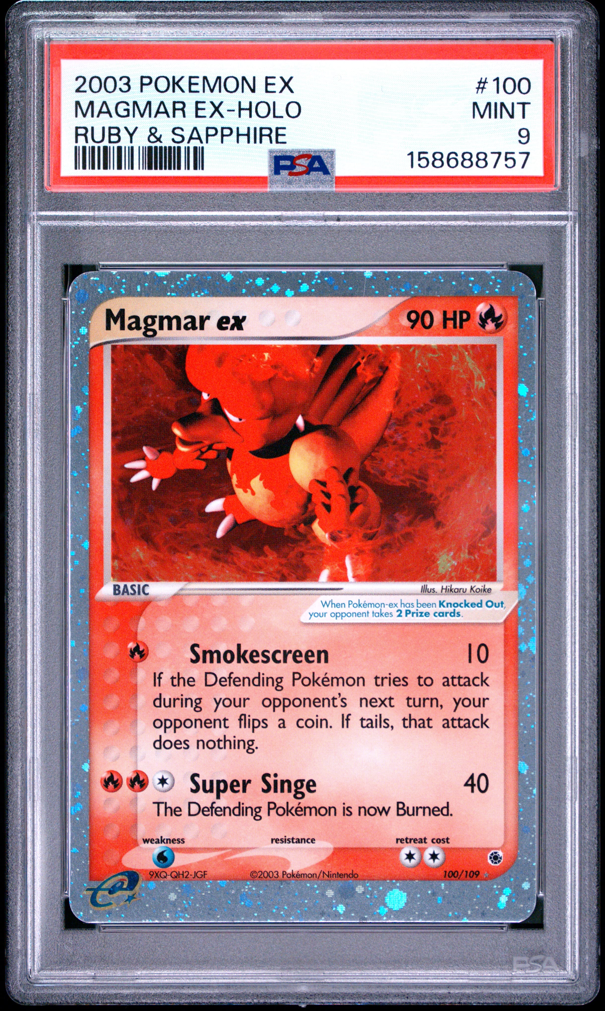 Magmar EX-Holo