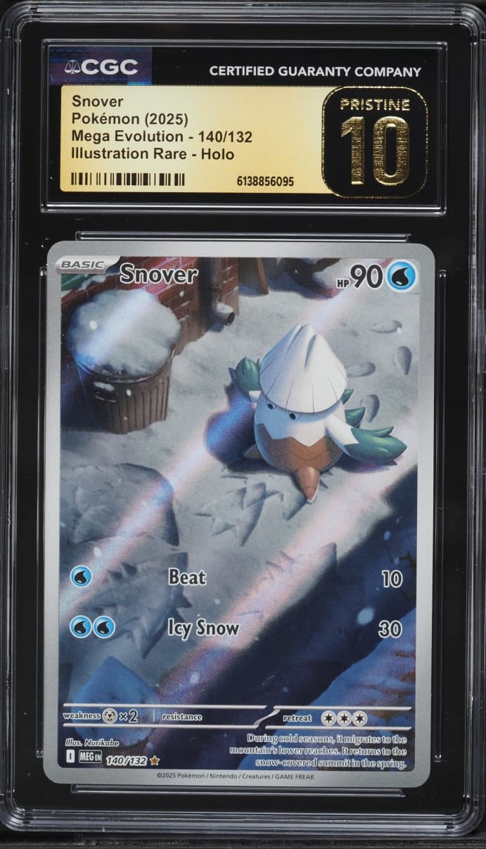Pokemon Mega Evolution IR Snover #140