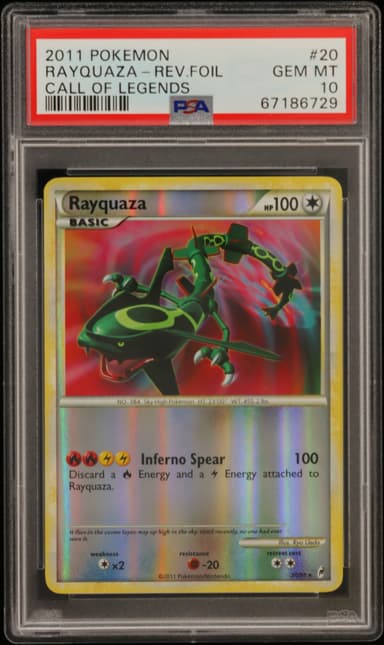 Rayquaza-Reverse Foil