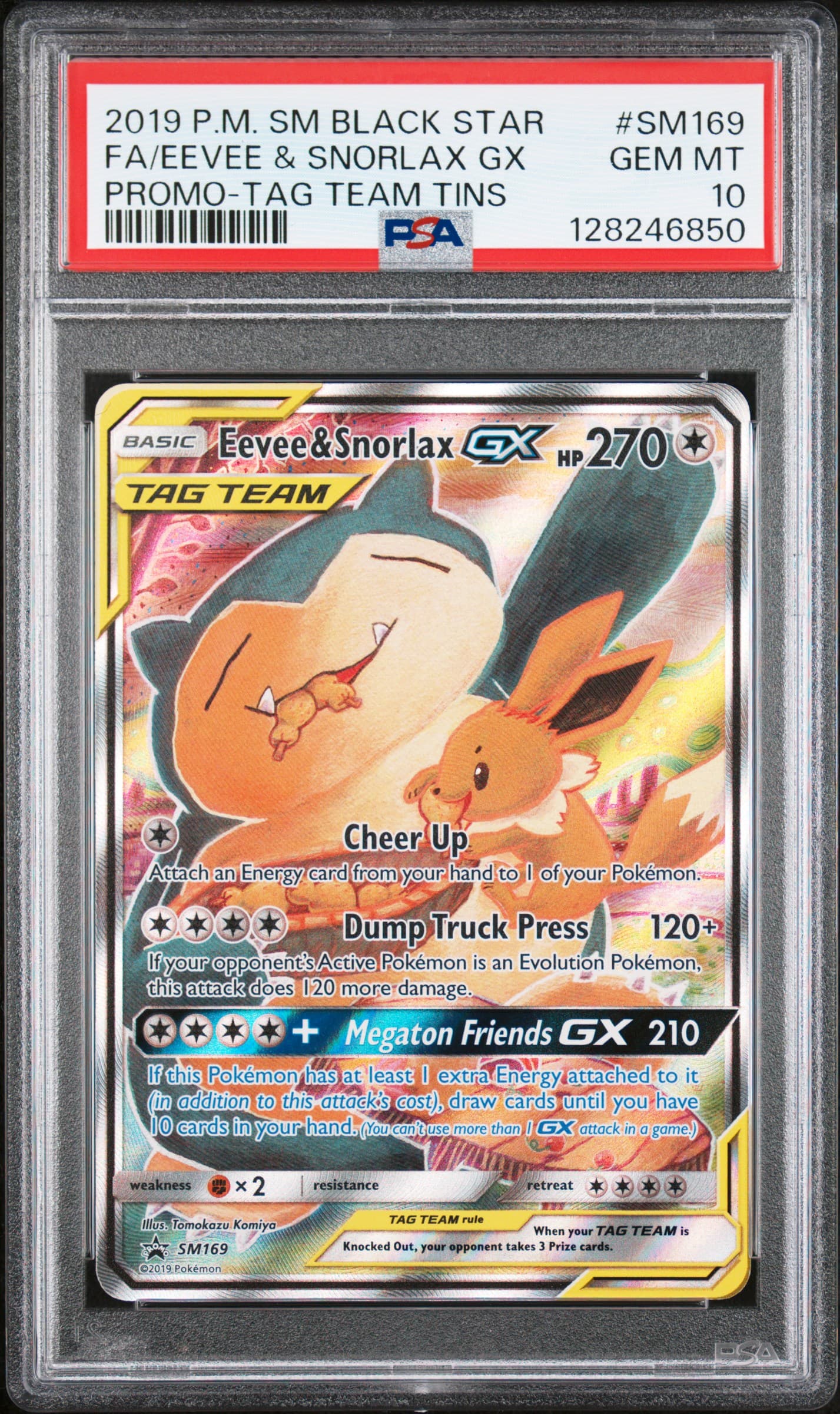 Full Art/Eevee & Snorlax GX