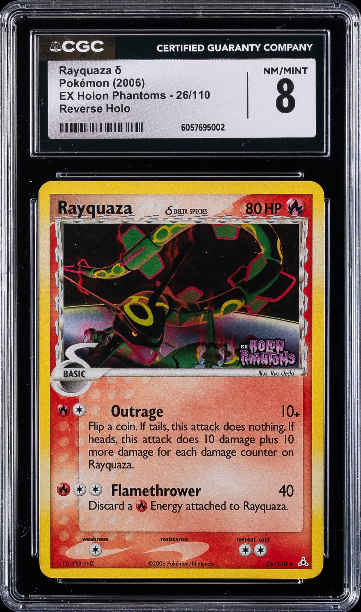 Rayquaza Reverse Holo