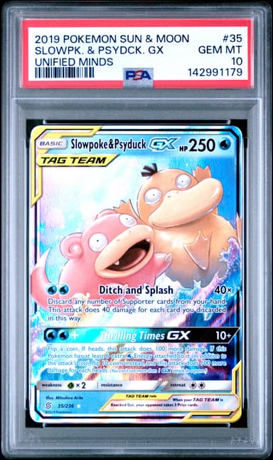 Slowpoke & Psyduck GX