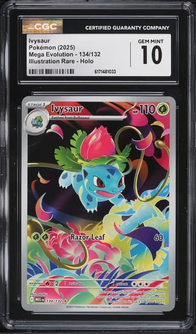 Pokemon Mega Evolution IR Ivysaur #134