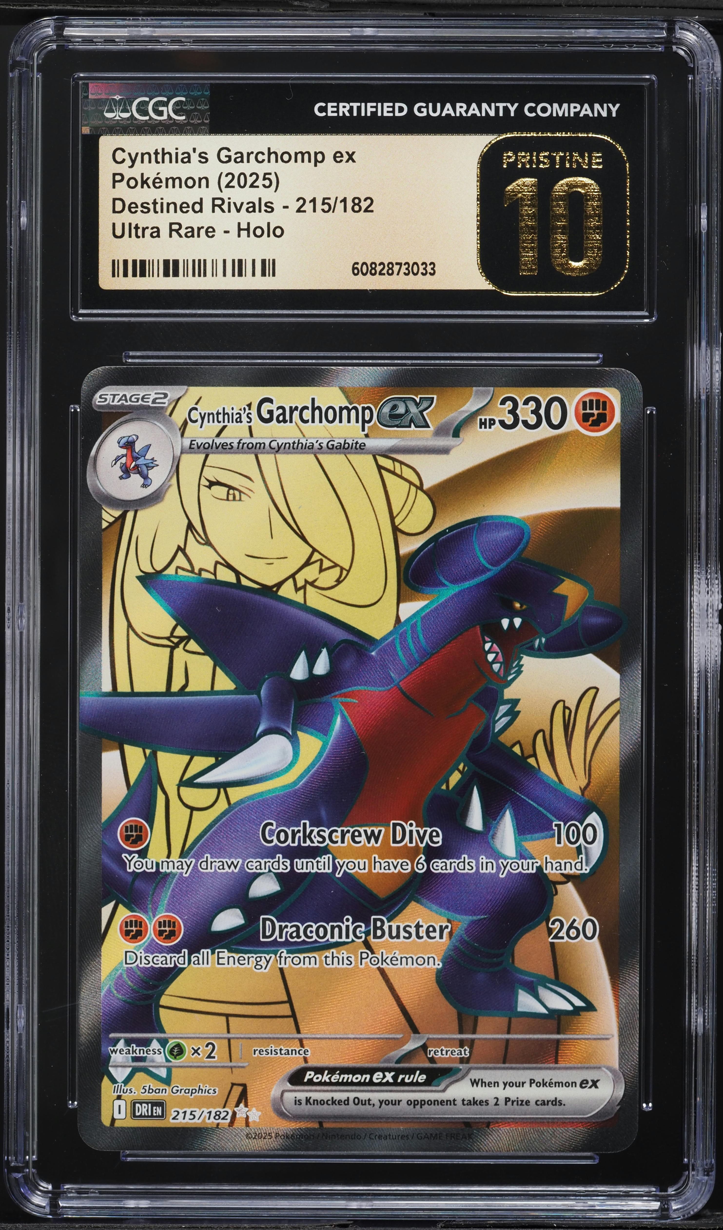 Cynthia's Garchomp EX