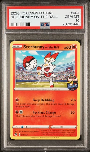 Scorbunny on the Ball