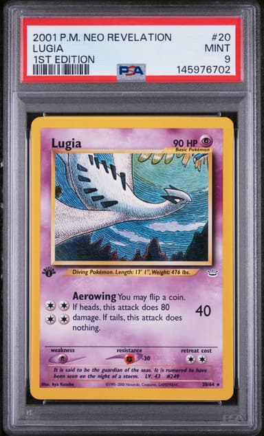Lugia 1st Edition