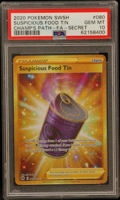 Full Art/Suspicious Food Tin