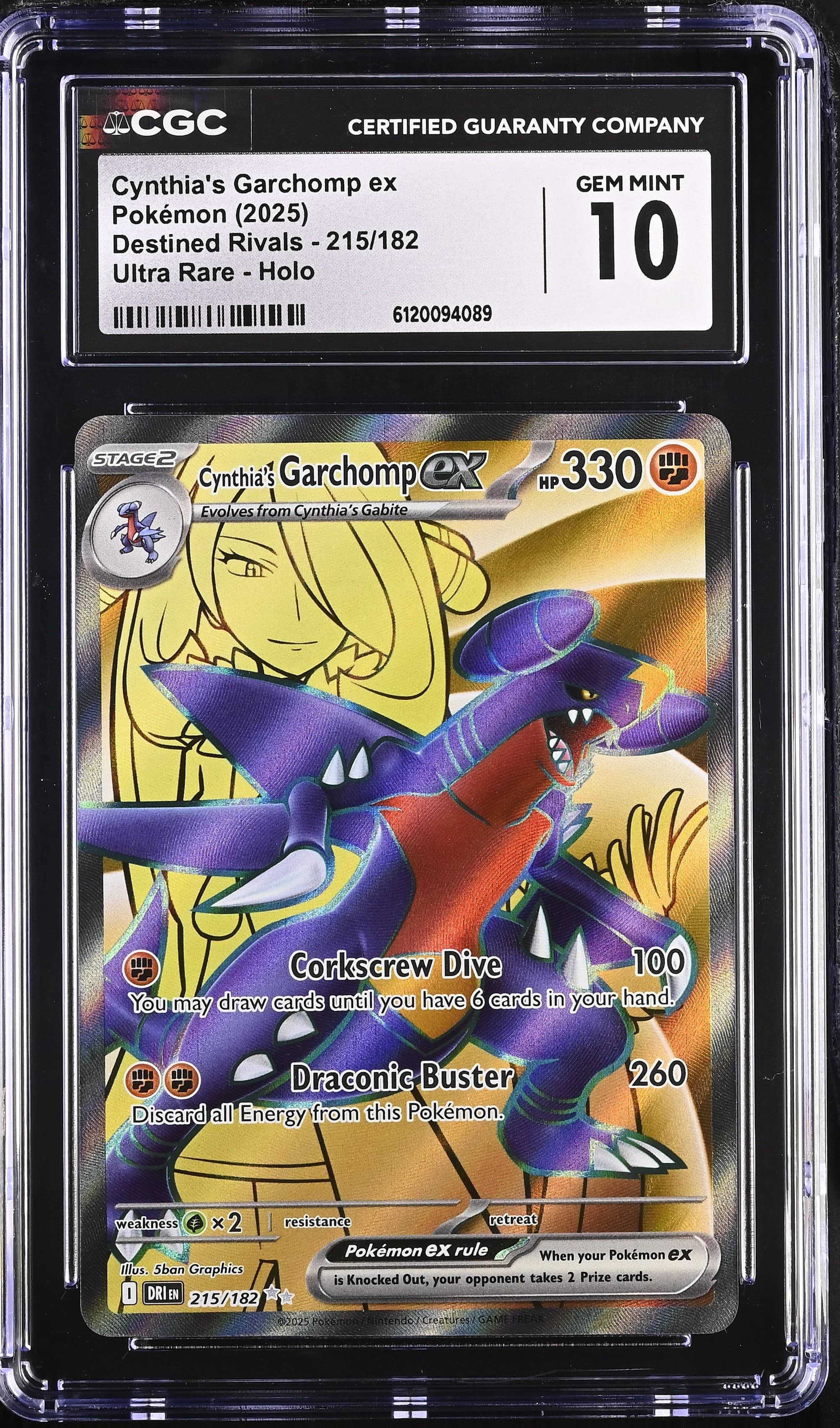 Cynthia's Garchomp ex