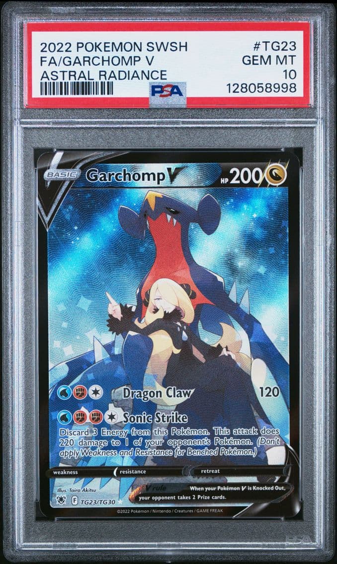 2022 #TG23 Full Art/Garchomp V P
