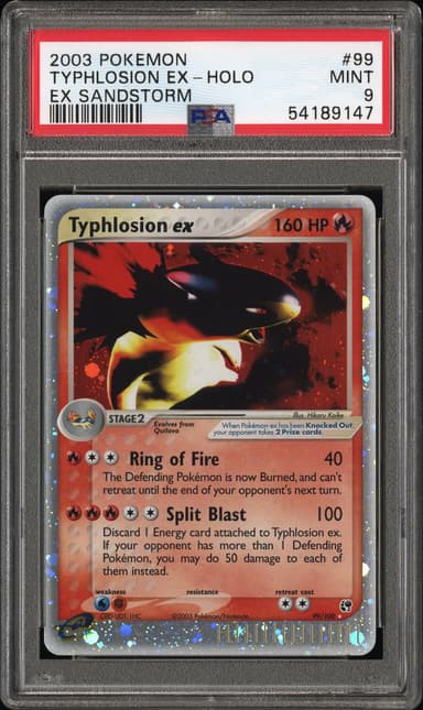 Typhlosion EX-Holo