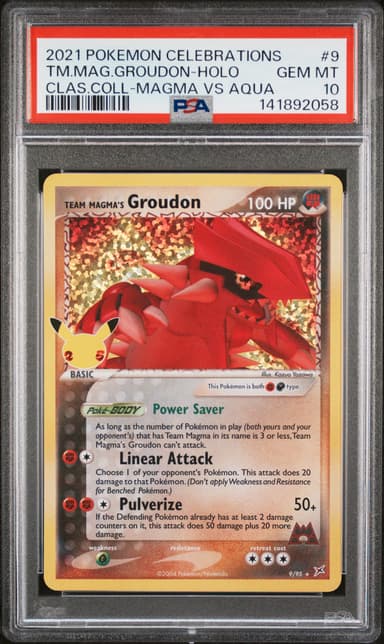 Team Magma's Groudon-Holo