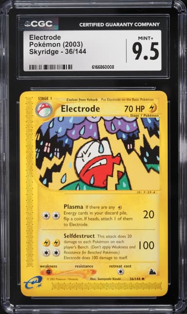 Pokemon E-Card Skyridge Electrode #36