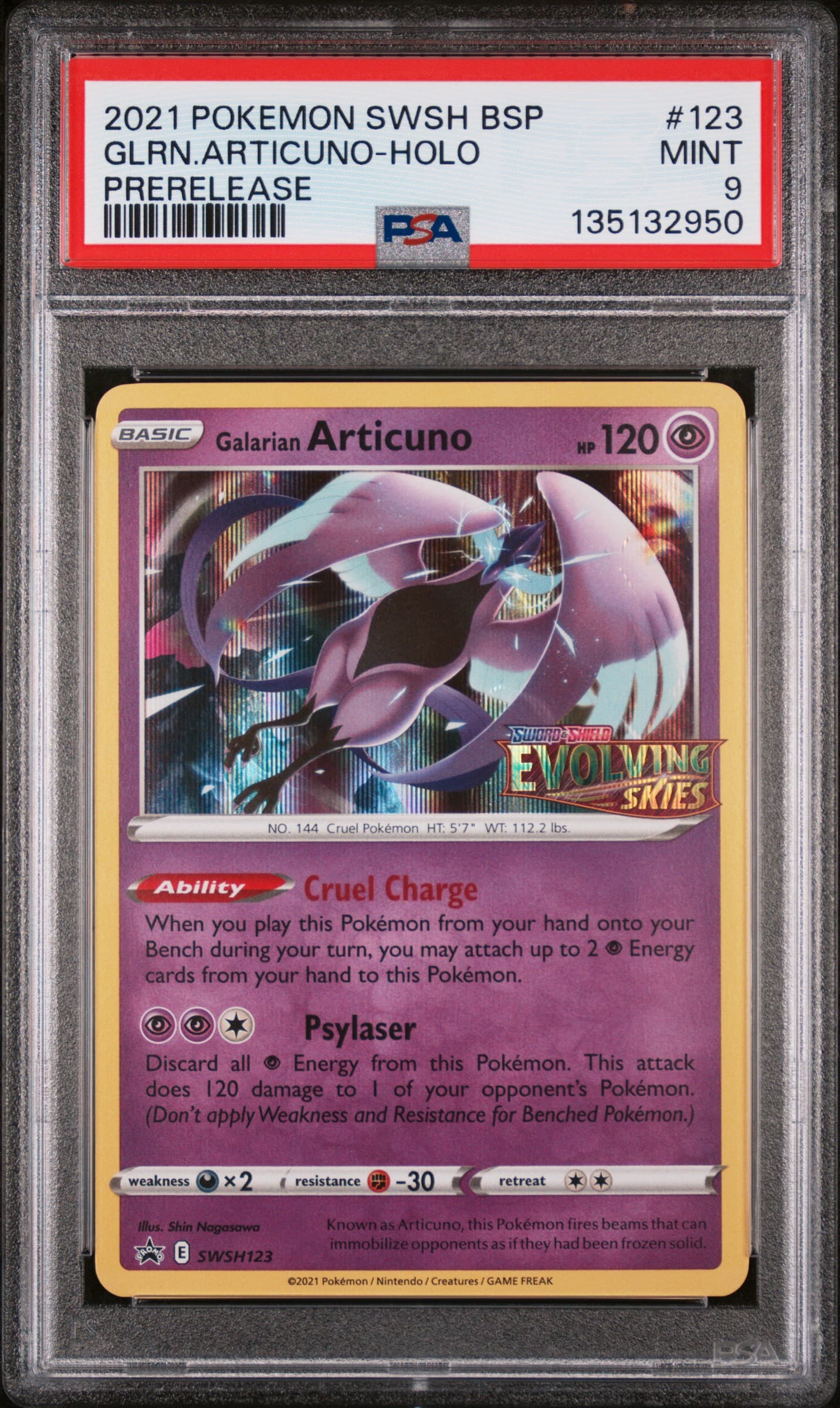 Galarian Articuno-Holo