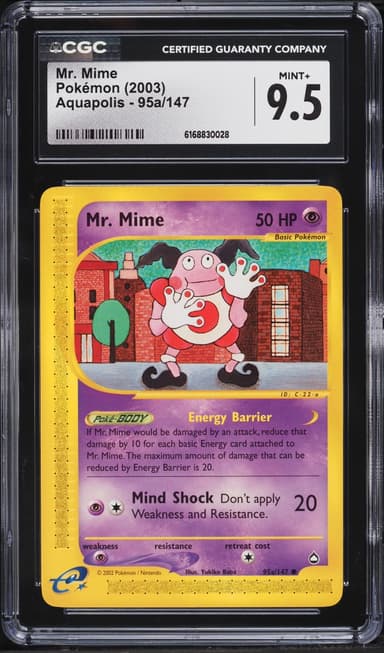 Pokemon Aquapolis Mr. Mime #95a