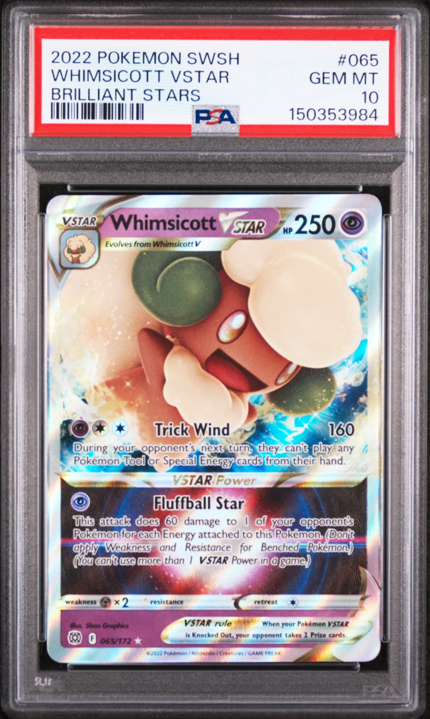 Whimsicott Vstar