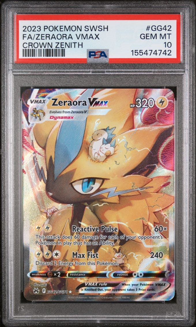 2023 #GG42 Full Art/Zeraora Vmax