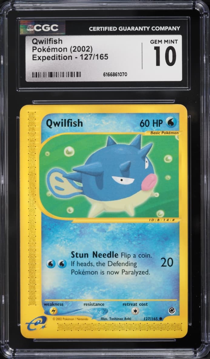 Pokemon Expedition Qwilfish #127