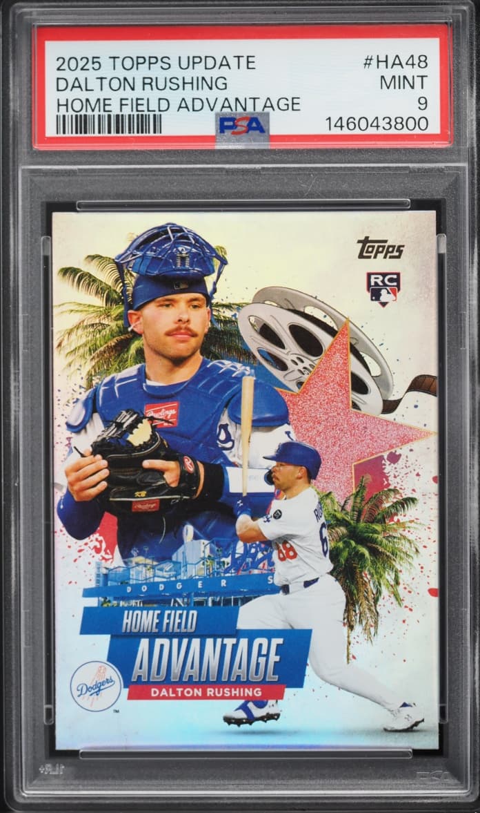 Topps Update Home Field Advantage Dalton Rushing ROOKIE #HA-48