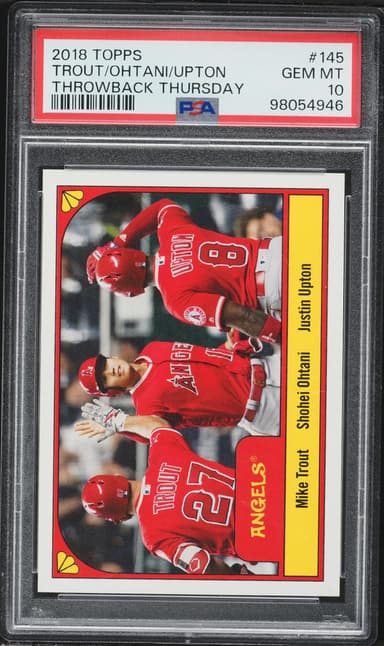 Justin Upton/Mike Trout/Shohei Ohtani