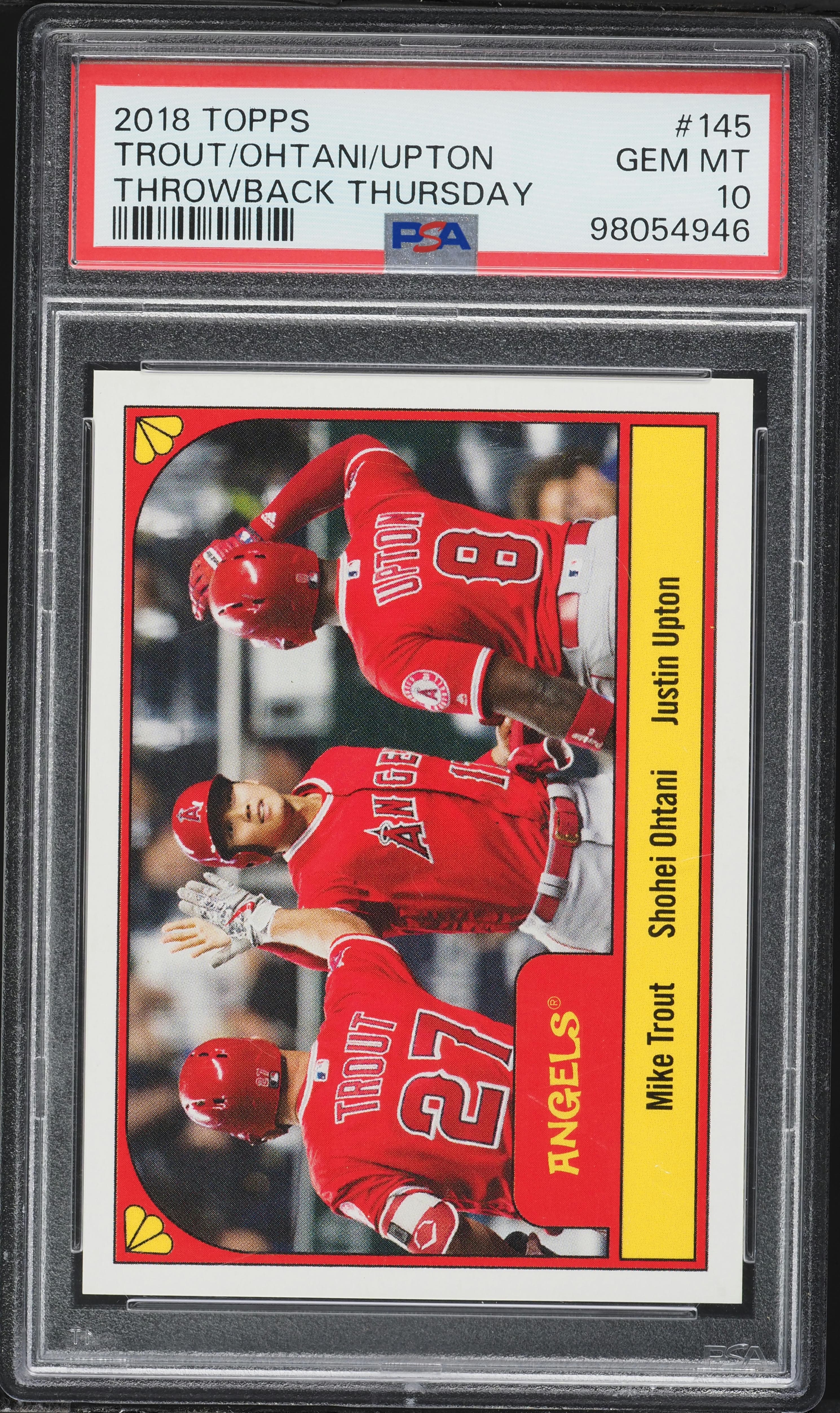 Justin Upton/Mike Trout/Shohei Ohtani