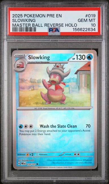 Slowking Master Ball Reverse Holo