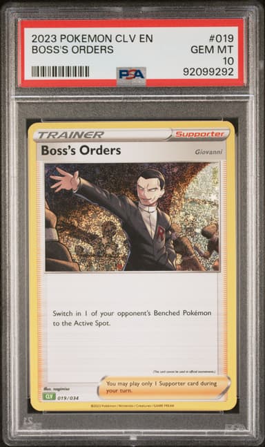 Boss's Orders