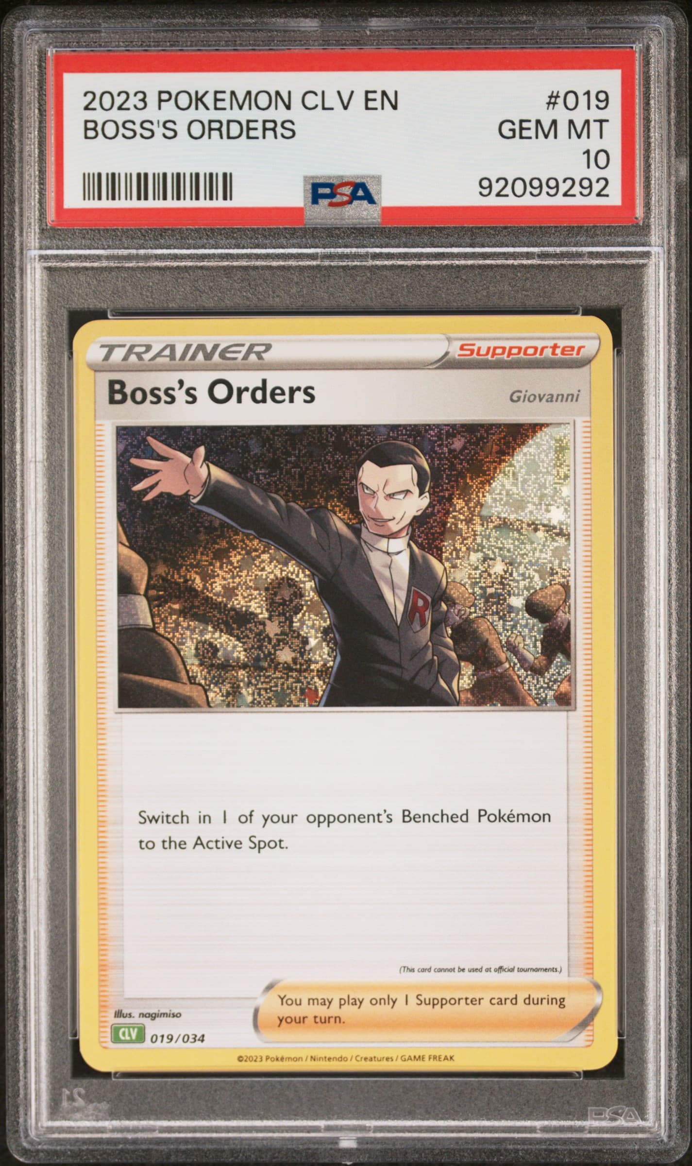 Boss's Orders