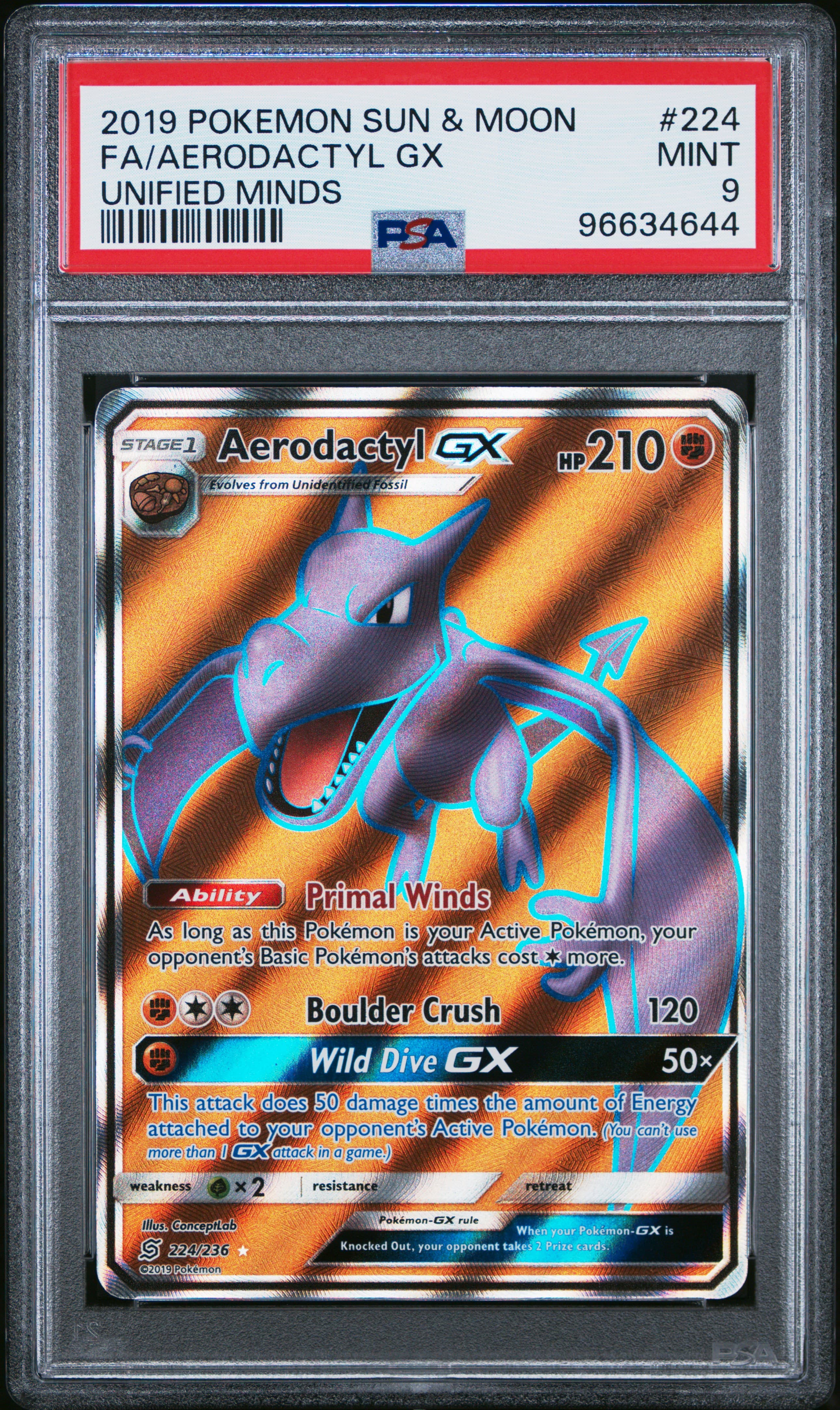 Full Art/Aerodactyl GX