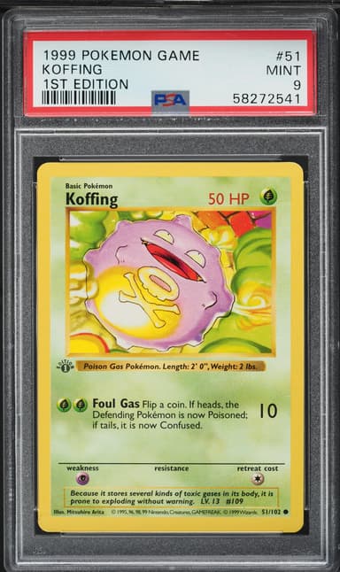 Koffing 1st Edition